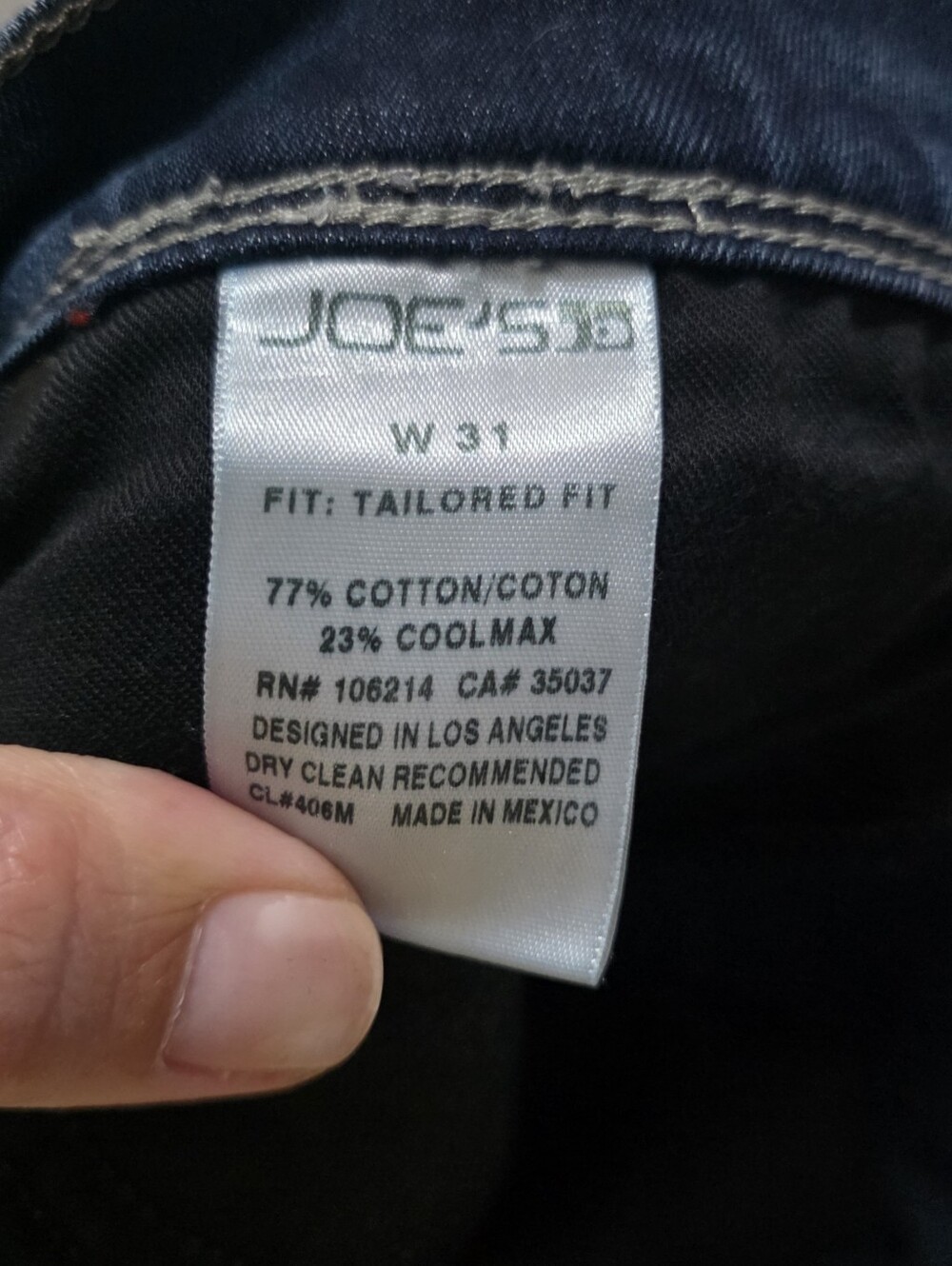 Joe's Jeans Size 31 - Picture 4 of 5